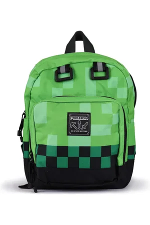 Merkloos Creeper Muster Mini Jungen Rucksack - Offizielle Ware - Minecraft-Rucksack