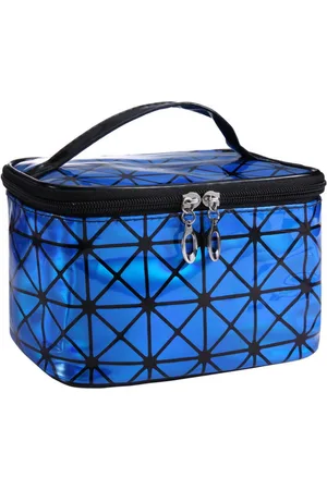 Fashion Favorite Toilettas Holografisch Geometric - | Make-up Tas | 19,2 x 13 x 12,3 cm |