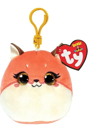 TY Squish a Boo Clips Roxie Fox 8cm