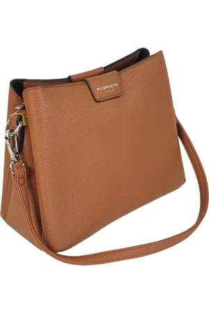 Flora & CO Flora&Co - Paris - Handtas/schoudertas - korte en lange riem - /bruin