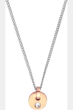 ESPRIT ESNL00552242 Mind - collier - Staal roségoudverguld - Zilver en rosékleurig