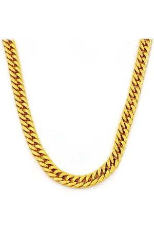 Lazy Cat Stalen Ketting - Schakelketting - Verguld - 5mm/60cm