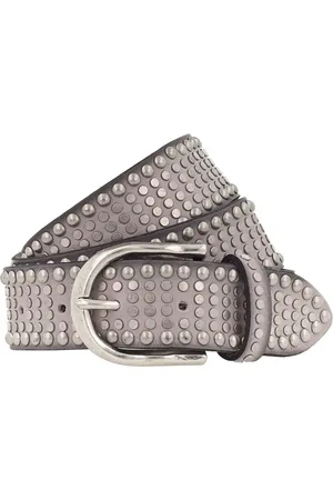 B.belt Leren Riem Riva Colour Leather Belt W80 Old Rose Oud