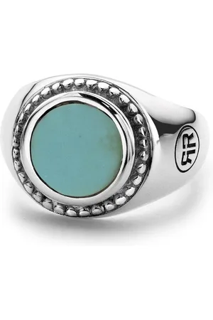 Rebel & Rose Rebel&Rose - Ring Women Round Turquois
