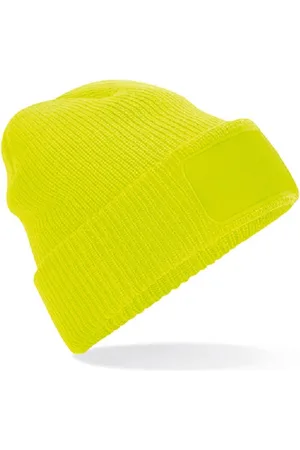 Beechfield Muts - Beanie - - Fluorescerend - unisex - Werk - Sport - Zichtbaar