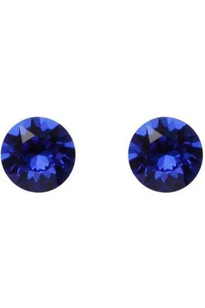 Biba Oorbellen met Swarovski Steentje Majestic Blue