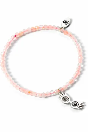 The Carat Shop Harry Potter Halfedelstenen Armband met Zilveren Luna Bril Bedel