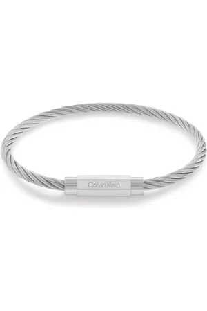 Calvin Klein CJ35000419 Heren Armband - Minimalistische armband - Sieraad - Staal - - 4 mm breed - 19.5 cm lang