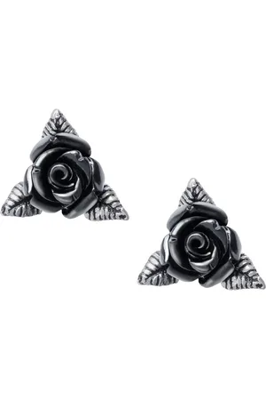 Alchemy Gothic Stud oorbellen Ring O
