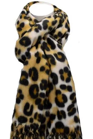 Yehwang Sjaal Dames Tijger met Camouflage Print
