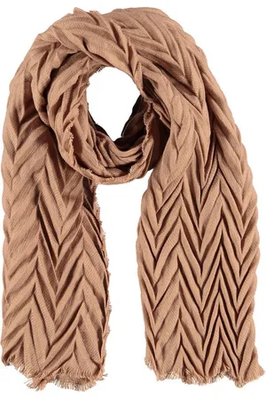 sarlini Langwerpige Woven Plisse Sjaal