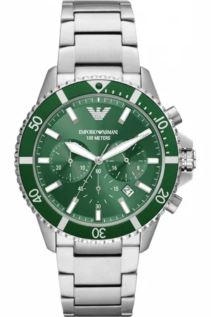 Emporio Armani AR11500 Herenhorloge 43 mm - Zilver