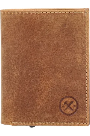 Hide & Stitches Leren Pasjeshouder - Heren Portemonnee - Safety Wallet