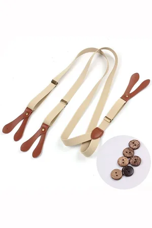WiseGoods Luxe Bretels Heren Volwassenen - Cadeau - Kleding Accessoires - Verkleden Vintage Design - Voor Smoking & Kostuum