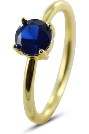 Silventi 9SIL-22538 Zilveren Ring - Dames - Zirkonia - 6 mm -