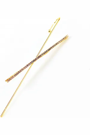Dottilove So Cool Strass Dames Haakoorbel - 14K Verguld + Cadeauzakje