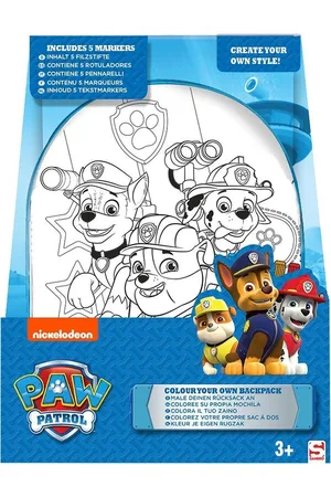 Paw Patrol Kleur Je Eigen Rugzak