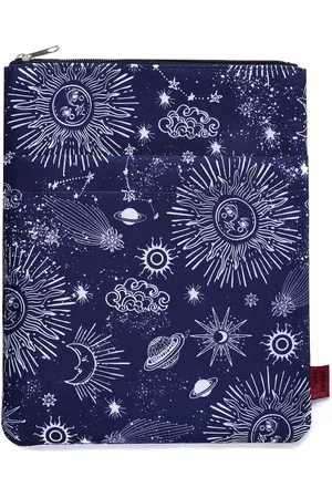 Merkloos Zodiac Sun & Moon Boekomslag, Paperback Boekomslagen, Boekomslagen met Rits, 11" x 8,5", Astrologie Geschenken