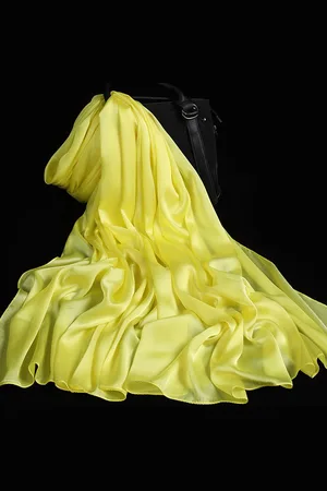 Merkloos XL_180*90 CM Silk Art Pure Color