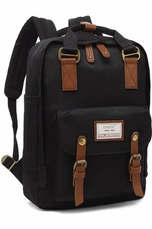 TAN.TOMI Rugzak - Rugtas - School, Rugtas voor Kinderen, Tieners, Spatwaterdicht - Boekentas, 20-25 liter - Zwart