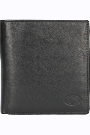 LEATHER DESIGN Compacte Portefeuille / Portemonnee RFID
