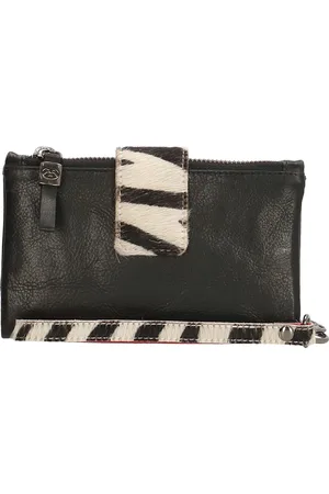 Hide & Stitches Wildlife Portemonnee - - 100% Leer