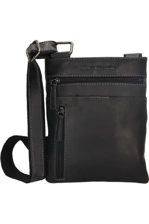 Hide & Stitches Japura Schoudertas - - 100% Leer