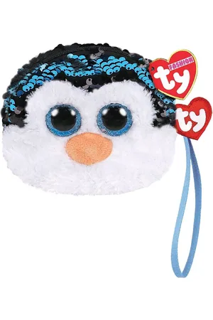 TY Fashion Portemonnee Waddles Penguin 13cm