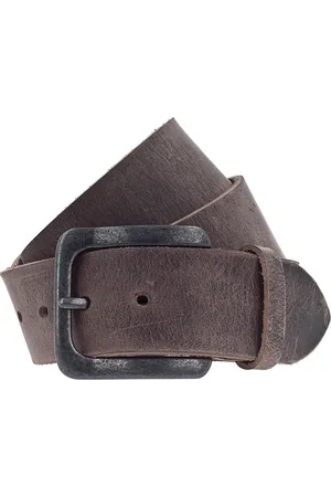 Vanzetti Riem leer - Jongens - 105 cm - dark brown