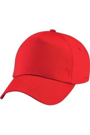 Beechfield Uniseks Effen Originele Baseball Cap met 5 panelen