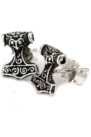etNox Oorknopjes Thor´s Hammer (O158)