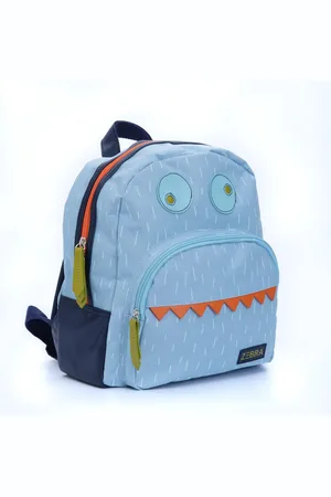Zebra Trends Boys Rugzakje Monster Blue