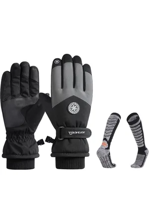 Merkloos Thermische Handschoenen Vrouwen Ski Handschoenen Winter Waterdicht Warm Werk Handschoen Telefoon Touchscreen Handwarmers Sneeuw Sport Winddicht Warmte Houder Dames Snowboard Running Wandelen Tuinieren Fietsen Motor