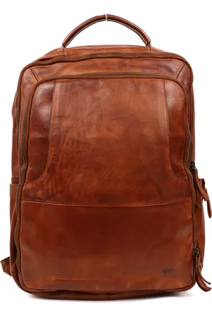 Bear Design Jayden XL Leren Laptoprugzak - 17,3 inch