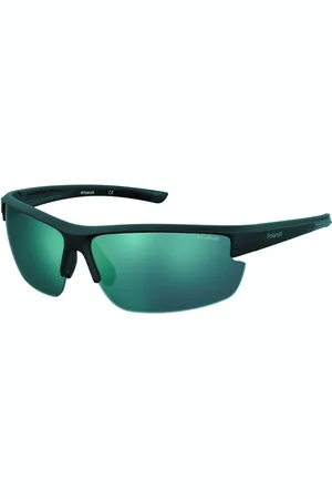Polaroid ® Polariserende Sport Zonnebril Green Reflection Bril Spiegellenzen Verstelbare Neuspads