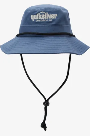 Quiksilver Buckethoed voor jongens - Sandbar - Midnight Navy - - maat Onesize