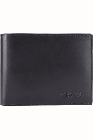 Genicci Portemonnee / Portefeuille - Billfold - Leer - Noble