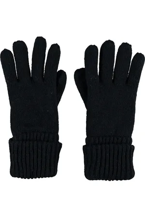 Merkloos Jongens Handschoenen met Voering - Zwart - 8-12 jaar