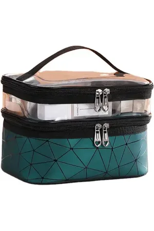 MINIIYOU Stijlvolle Make-up Tas - Toilettas - Reizen - Zwart