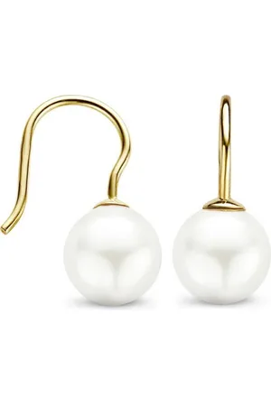 Blush Oorbellen 7050YPW - Geel Goud (14Krt.) met Swarovski Parel