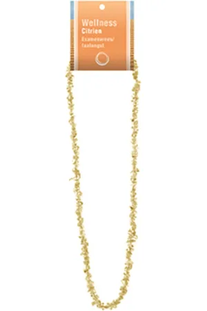 Ruben Robijn Citrien splitketting + kaart (verhit)