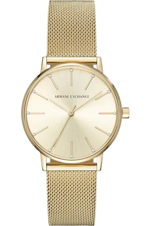 Armani Exchange AX5536 Lola Dameshorloge 36 mm - Goudkleurig