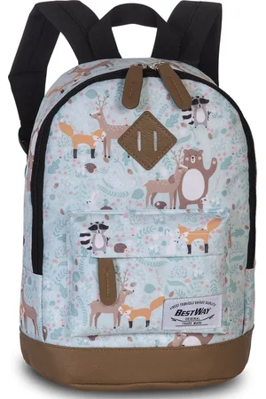 Bestway Peuterrugzak Dieren in het bos - 29 x 21 x 13 cm - Polyester