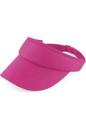 Beechfield Sports Visor Fuchsia