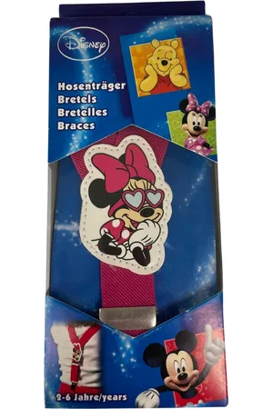 Pierre Mouton Disney Bretel - Bretels - Kinderen - Minnie - - 3 clips