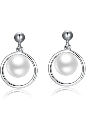 Di Lusso Oorstekers Aurillac - Zoetwaterparel - 925 - Dames