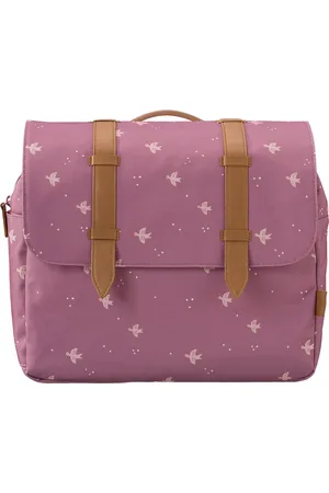 Fresk Boekentas voor Kinderen - 33 x 24 x 9 cm - Rugzak - Schooltas - Verstelbare Schouderriemen en Kliksluiting - Rugtas - Logeertas - Paars