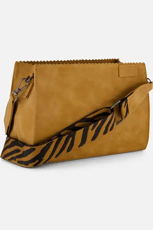 Zebra Merel Schoudertas zwart Imitatieleer - Dames