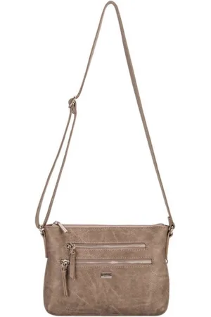 David Jones Crossbodytas Dames Crossbodytas - Bruin