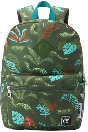 YLX Gear & Freek Vonk Oriole Rugzak | Pesto & Snakes | groene slangen . Gemaakt van gerecyclede plastic flessen. Eco-vriendelijk. Rugzak - rugtas - schooltas - jongen - meisje - kinderen - slang - basisschool - dieren
